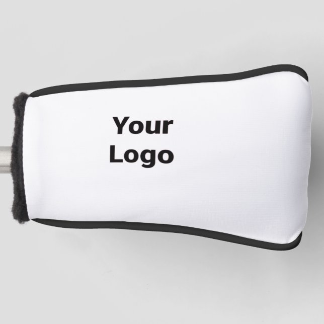 EINFACHE MINIMAL MODERNE MONOGRAM ELEGANT STIL CHI GOLF HEADCOVER (Vorderseite)
