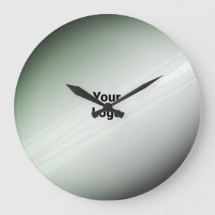 EINFACHE MINIMAL MODERNE MONOGRAM ELEGANT STIL CHI GROßE WANDUHR