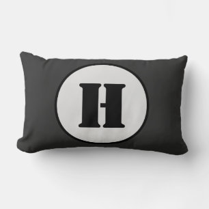 EINFACHE MINIMAL MODERNE MONOGRAM ELEGANT STIL CHI LENDENKISSEN