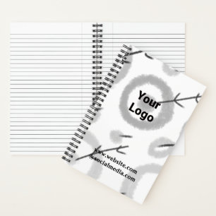 EINFACHE MINIMAL MODERNE MONOGRAM ELEGANT STIL CHI NOTIZBUCH