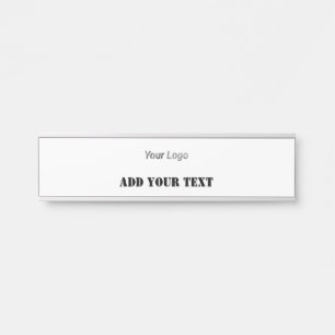 EINFACHE MINIMAL MODERNE MONOGRAM ELEGANT STIL CHI TÜRSCHILD