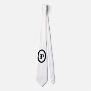 EINFACHE MINIMAL MODERNE MONOGRAM ELEGANTE STILTAS KRAWATTE