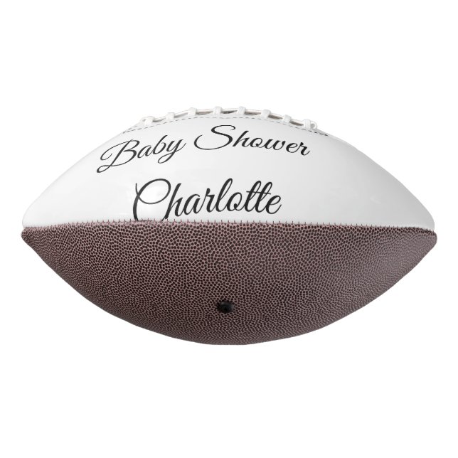 EINFACHE MINIMAL.SÜSSE HINZUFÜGEN NAME BABY Baby D Football (Gedreht 270)