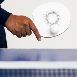einfache minimale benutzerdefinierte fügen Sie Ihr Tischtennis Schläger