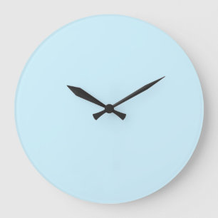 einfache minimale feste Farbe benutzerdefinierte P Große Wanduhr