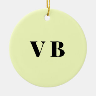 einfache minimale feste Farbe benutzerdefinierte P Keramik Ornament