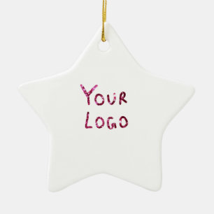 einfache minimale fügen Sie Ihren Namen Braut Ehe Keramik Ornament