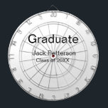 einfache minimale Graduierung fügen Namen moderne  Dartscheibe<br><div class="desc">Vorlagendesign anpassen</div>
