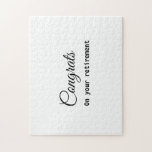 Einfache minimale Gratulationen Pensionierung hinz<br><div class="desc">Entwurf</div>