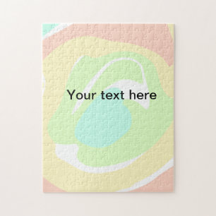 Einfache minimale grüne Wasserfarbe Glitter Text h
