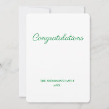 einfache minimale Hinzufügen Ihrer Text Glückwünsc