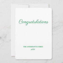 einfache minimale Hinzufügen Ihrer Text Glückwünsc