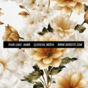 Einfache minimale Hinzufügen Ihrer Text-Monogramm Ripsband