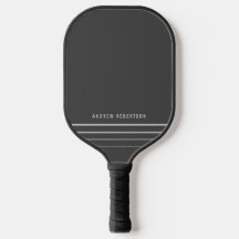 Einfache minimale Personalisierte Bezeichnung Grau