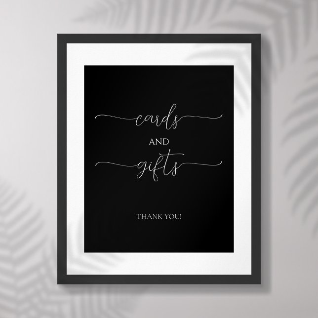 Einfache minimale Script-Brautparty-Karten und Ges Poster (Von Creator hochgeladen)