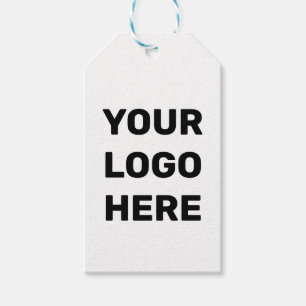 EINFACHE MINIMALE TEXTSTYLE-GESCHÄFTSLOGO-FOLIEN-F GESCHENKANHÄNGER