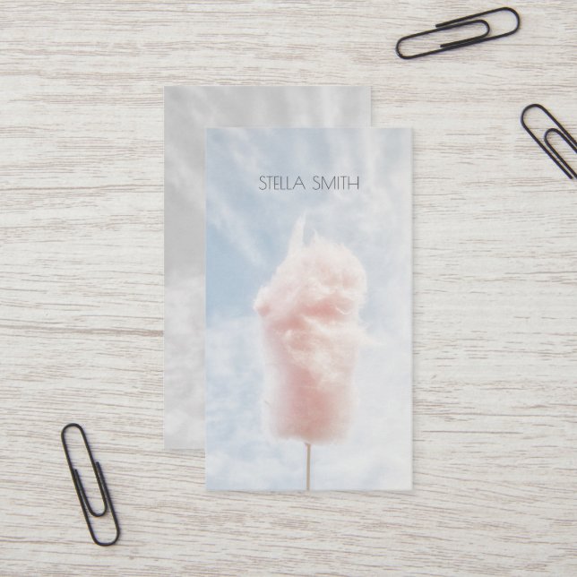 Einfache Minimale Visitenkarte (Vorderseite/Rückseite Beispiel)