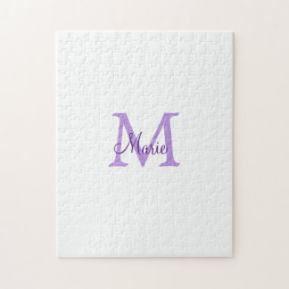 einfache minimale Zugabe Name Monogram Pink Rot