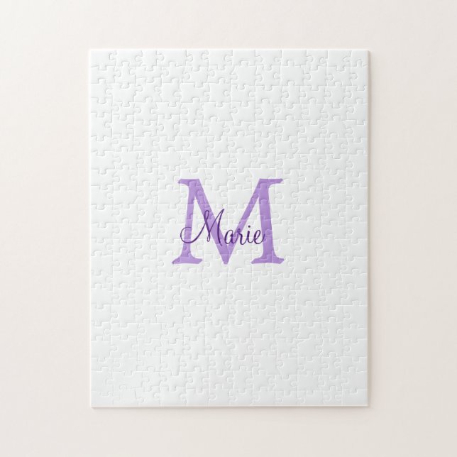 einfache minimale Zugabe Name Monogram Pink    Rot (Vertikal)