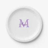 einfache minimale Zugabe Name Monogram Pink    Rot