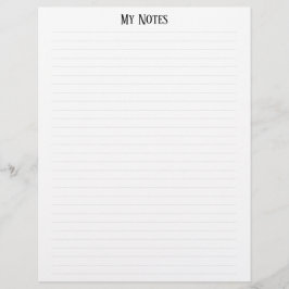 Einfache, Minimalistisch gepunktete Linien persona Briefbogen