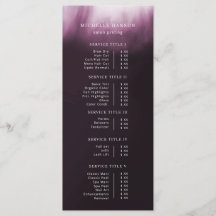 Einfache Minimalistische Abstrakt rosa Lila Preisl