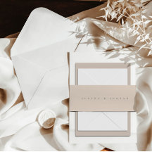 Einfache Minimalistische Blush Pink-Hochzeit