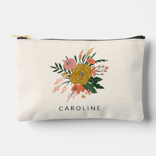 Einfache Minimalistische botanische Blume Personal Zubehörtasche