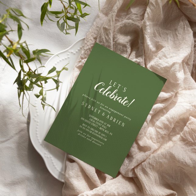 Einfache Minimalistische|dunkle Seiten Feiern lass Einladung (Von Creator hochgeladen)