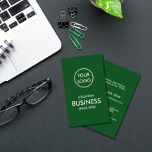 Einfache Minimalistische Firmenlogos Grün