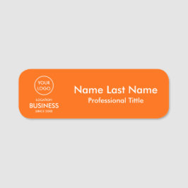 Einfache Minimalistische Firmenlogos Namensschild