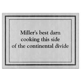 Einfache Minimalistische Gestaltung Schneidebrett