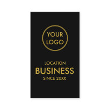 Einfache Minimalistische Gold-Business-Logos
