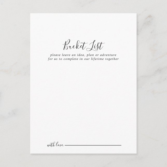 Einfache Minimalistische Hochzeitstiefelder-Karten Postkarte (Vorderseite)