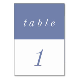 Einfache Minimalistische KIry Pastel Wedding Tischnummer