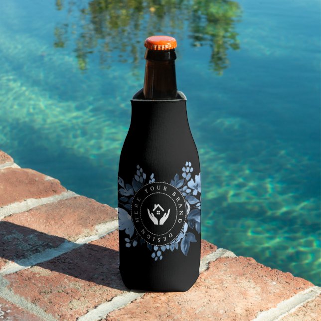 Einfache Minimalistische Logo-Flasche Cooler Flaschenkühler (In Situ Pool)