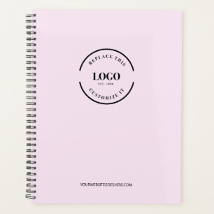 Einfache, Minimalistische Logo-Markenbezeichnung i Planer