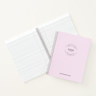 Einfache Minimalistische Logo-Markenbezeichnung Ro Notizbuch