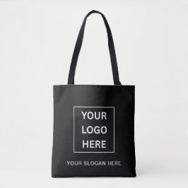 Einfache Minimalistische Logo- und Textwerbung Tasche