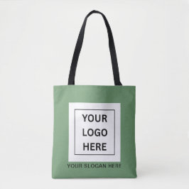 Einfache Minimalistische Logo- und Textwerbung Tasche