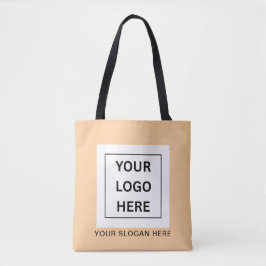 Einfache Minimalistische Logo- und Textwerbung Tasche