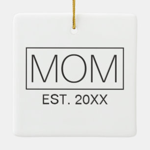 Einfache Minimalistische Mama Typografie  Ornament