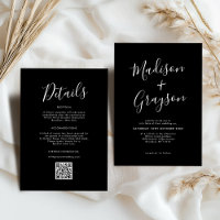 Einfache Minimalistische, moderne Hochzeit mit sau