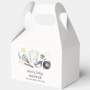 Einfache Minimalistische moderne Kleine Koch Kinde Geschenkschachtel