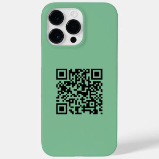 Einfache Minimalistische moderne QR-Kodizes Case-Mate iPhone 14 Pro Max Hülle