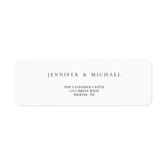 Einfache Minimalistische Neuheit Zuhause New Weds (Vorne)