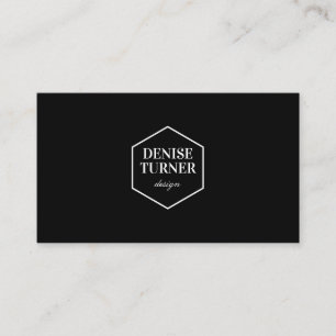 Einfache minimalistische professionelle Visitenkar Visitenkarte