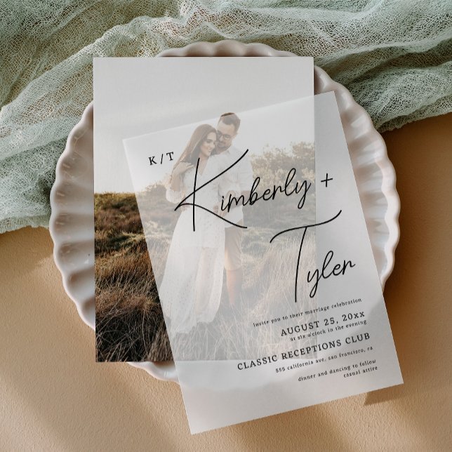 Einfache minimalistische Typografie lässige Hochze (Von Creator hochgeladen)