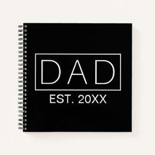 Einfache Minimalistische Vater Typografie   Notizb Notizbuch