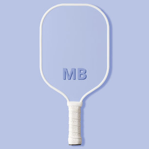 Einfache moderne Anfangsmonogramm Pickleball Schläger